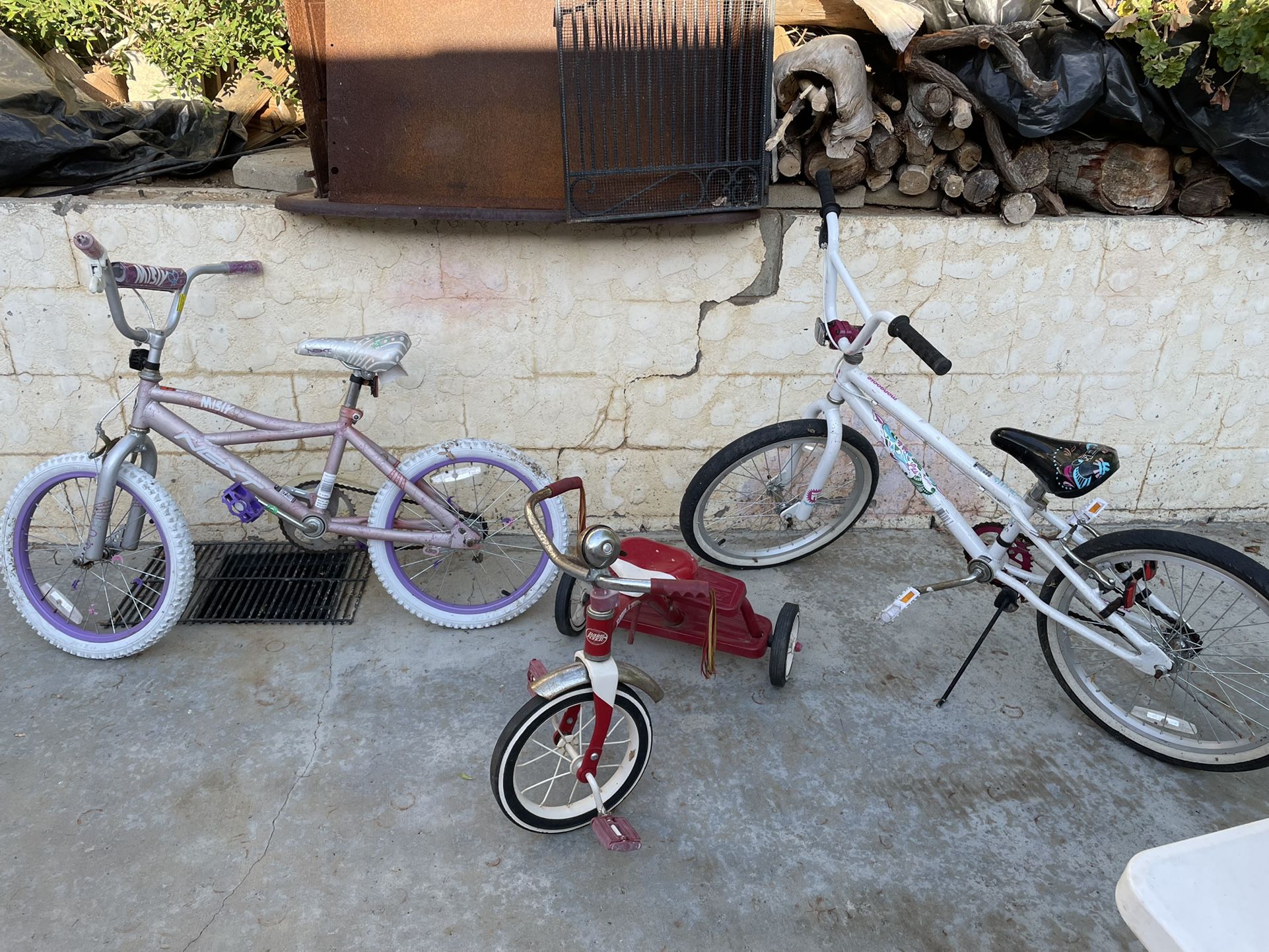 Bicycles  $10 per Each Or Make Offer For The 3 Bicycles