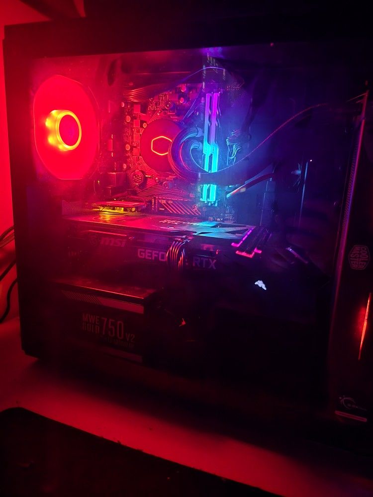 Gaming PC + Gaming Monitor