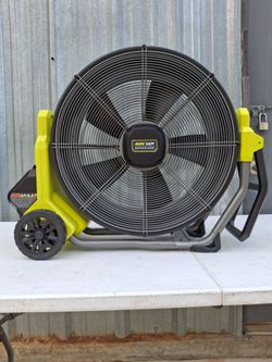 Ryobi 40V HP Brushless Whisper Series 18" Hybrid Misting Air Cannon Fan (tool only)