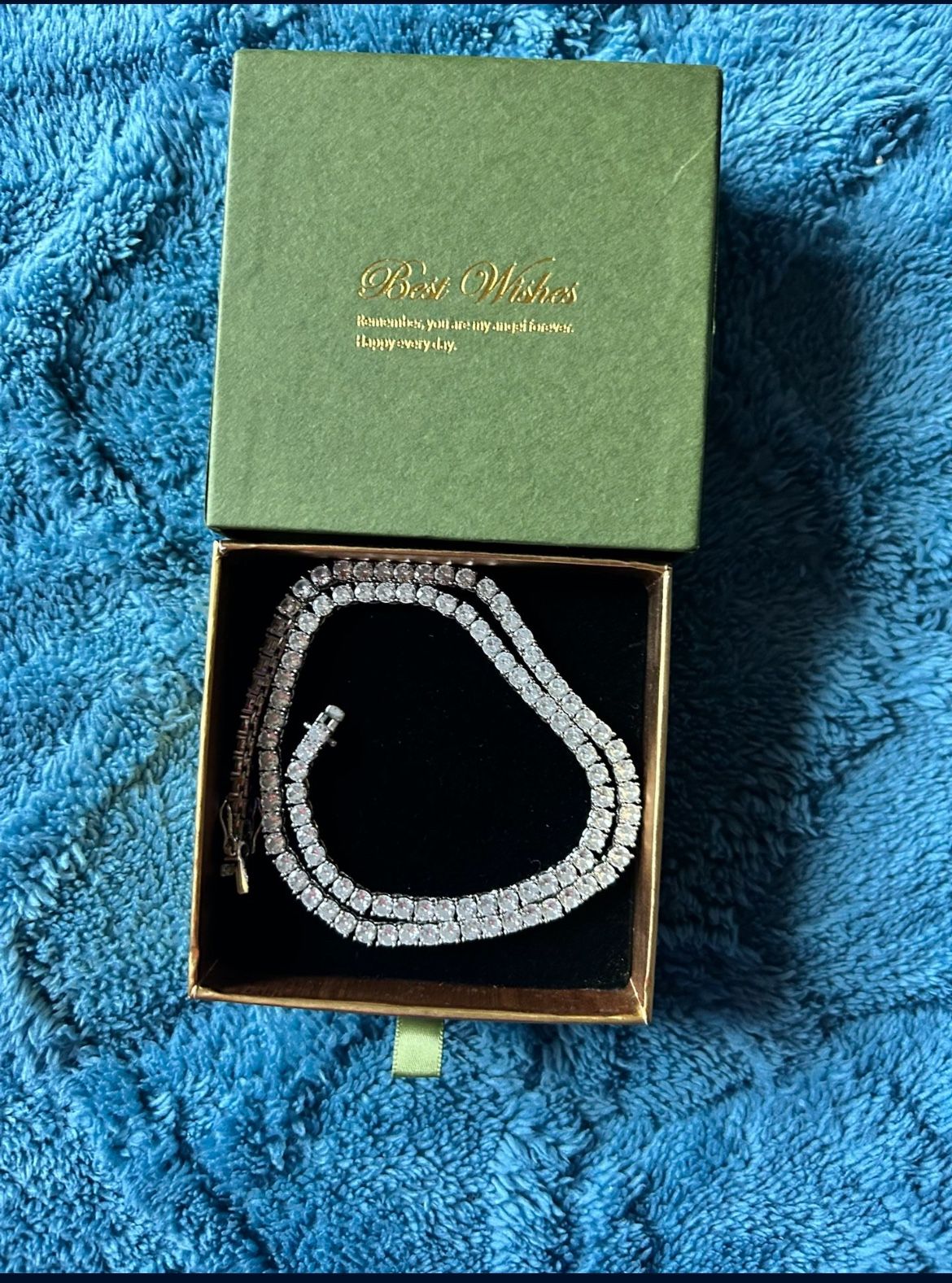 The beautiful tennis necklace