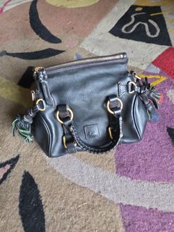 Doonie & Bourke Florentine Black Purse