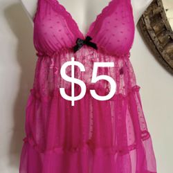 $5 Brand New Lace Babydoll/nightgown 🌷size Medium