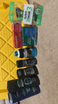 Men's Grooming Bundle – Gillette, AXE, Colgate & More