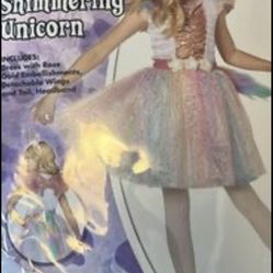 Unicorn Costume Size M 8-10