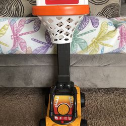 Fisher Price Rolling Basketball Hoop