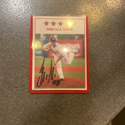 Brandon Parillo Rookie All Star Signed Card