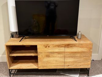 West elm console table $400