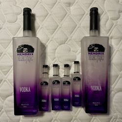 Jimi Hendrix Electric Vodka (Collectible Bottles)