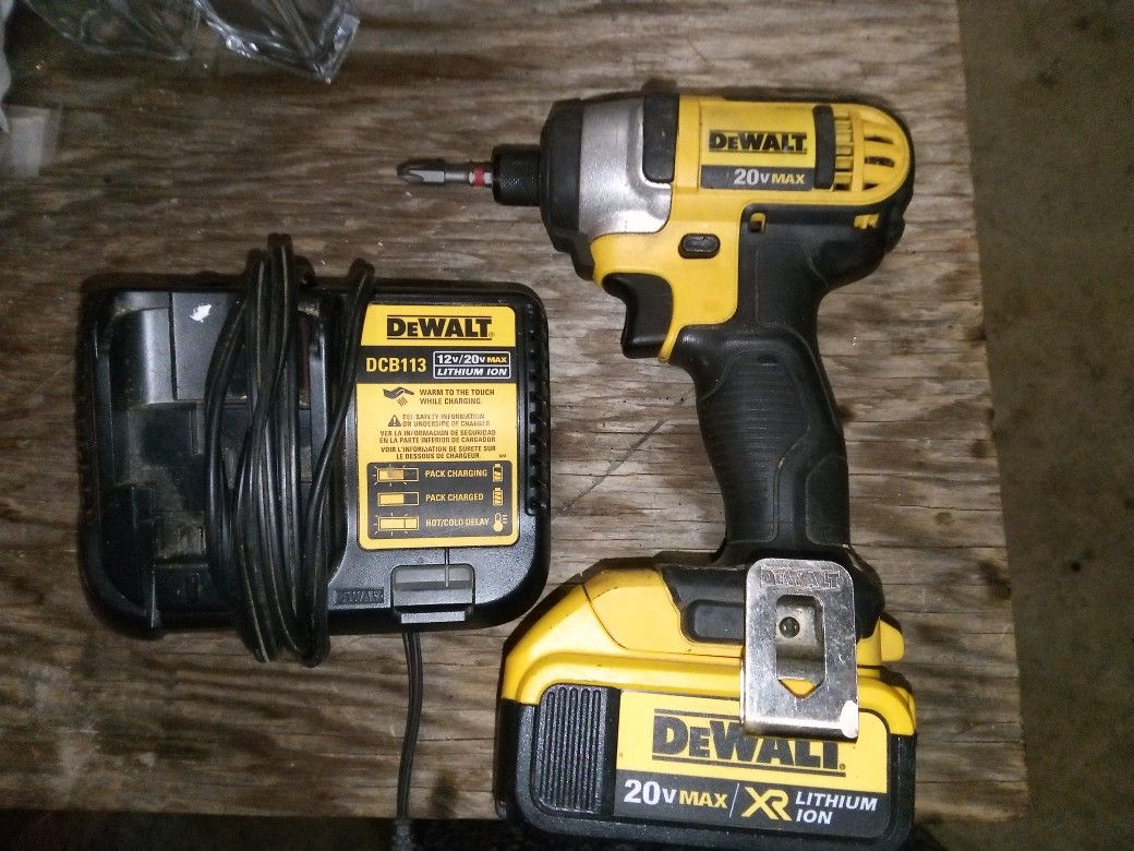Dewalt 20v Impact Drill
