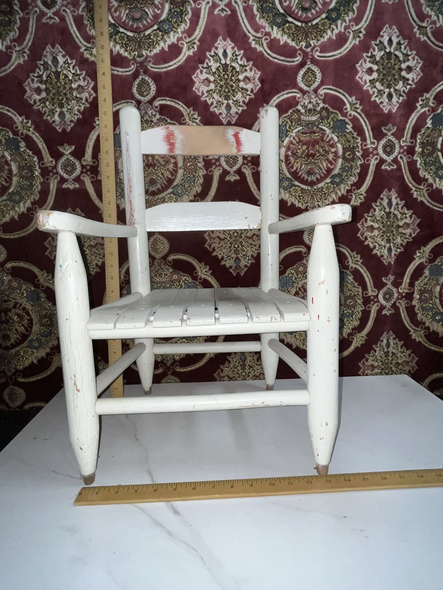 Antique Wood  Child’s Chair 