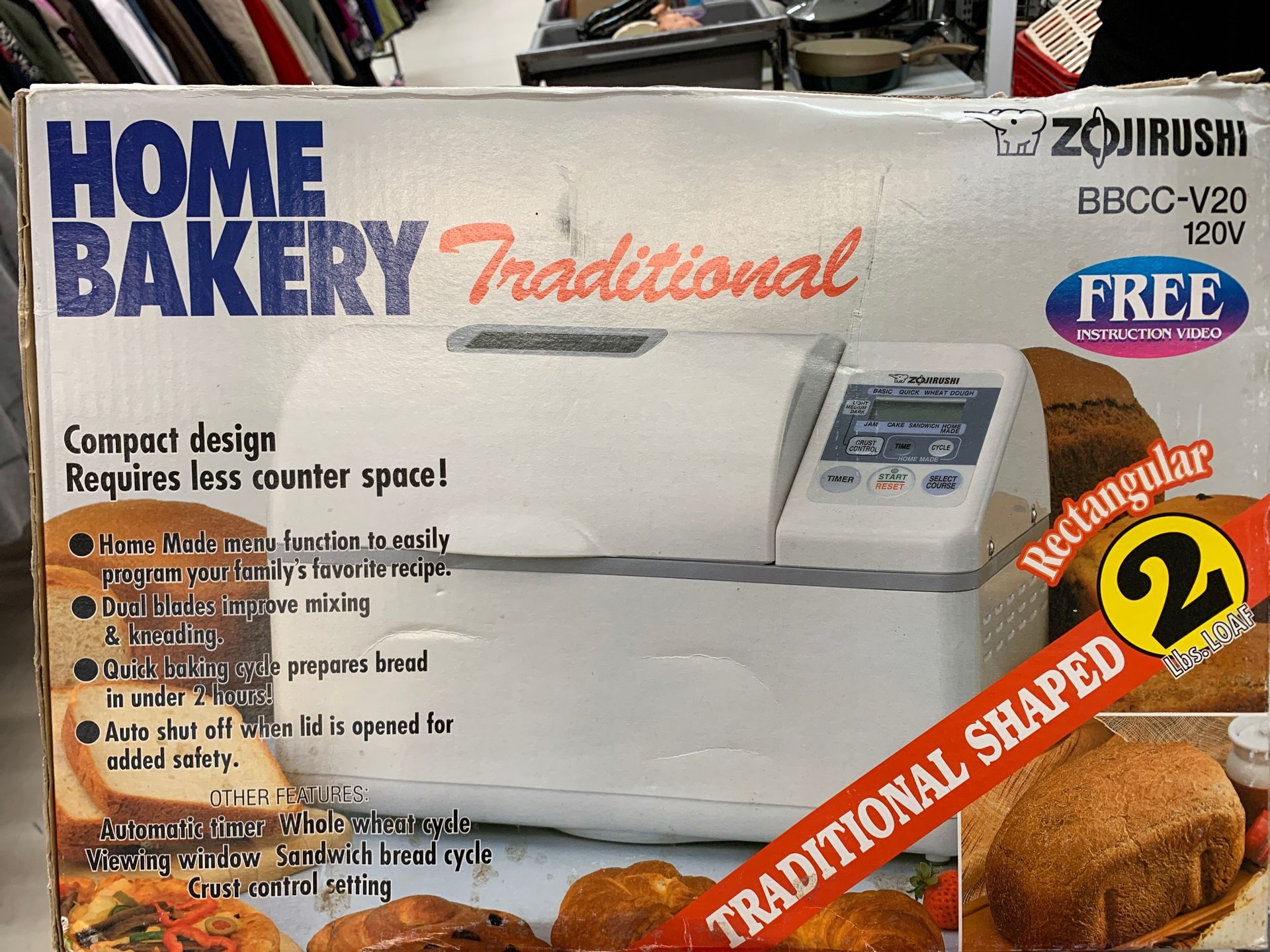 Zojirushi Bread Maker-Machine 2 lb