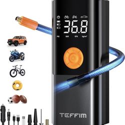 New Tire Inflator Portable Air Compressor, Air Pump for Car Tires