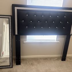 Queen Headboard And Mirror