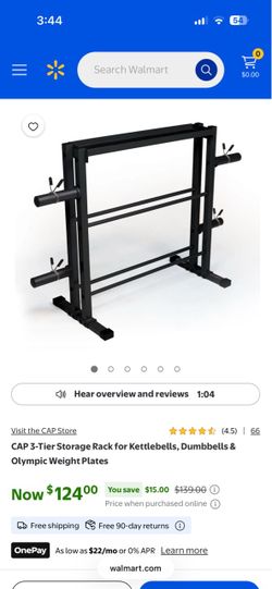CAP Combo Weight Storage Rack