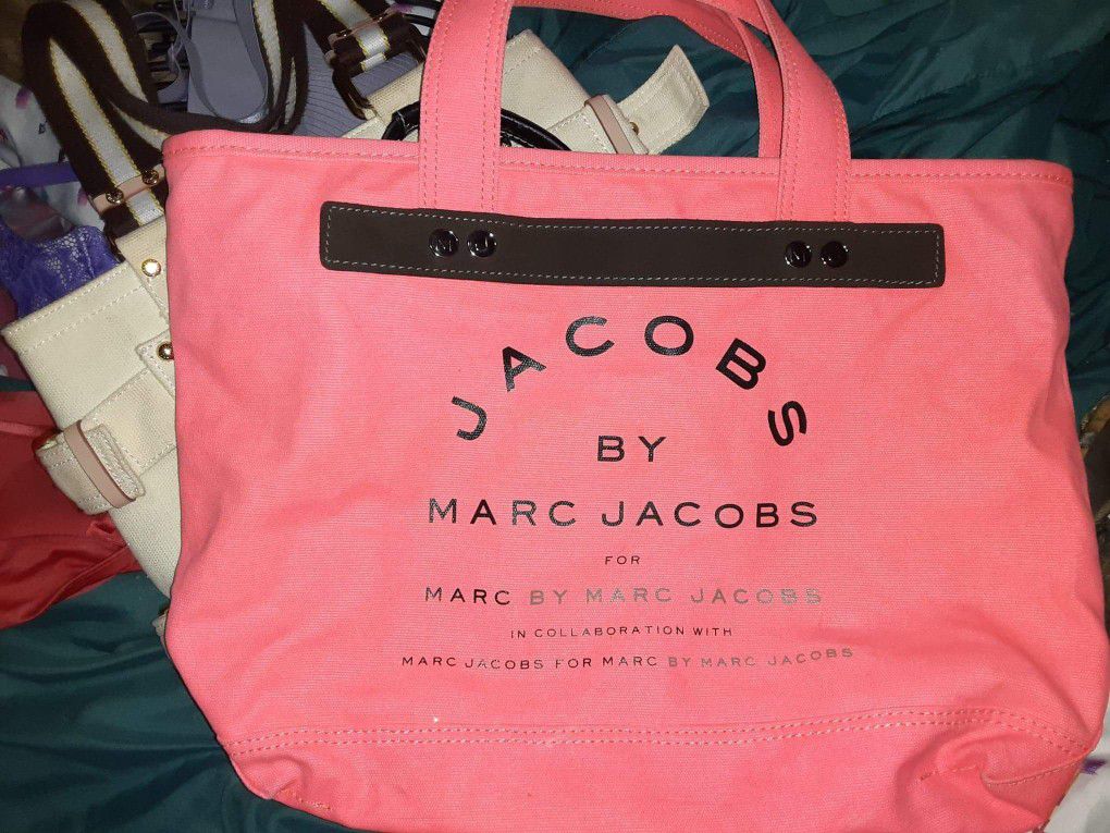 Marc Jacobs Tote Bag W.black Matching 