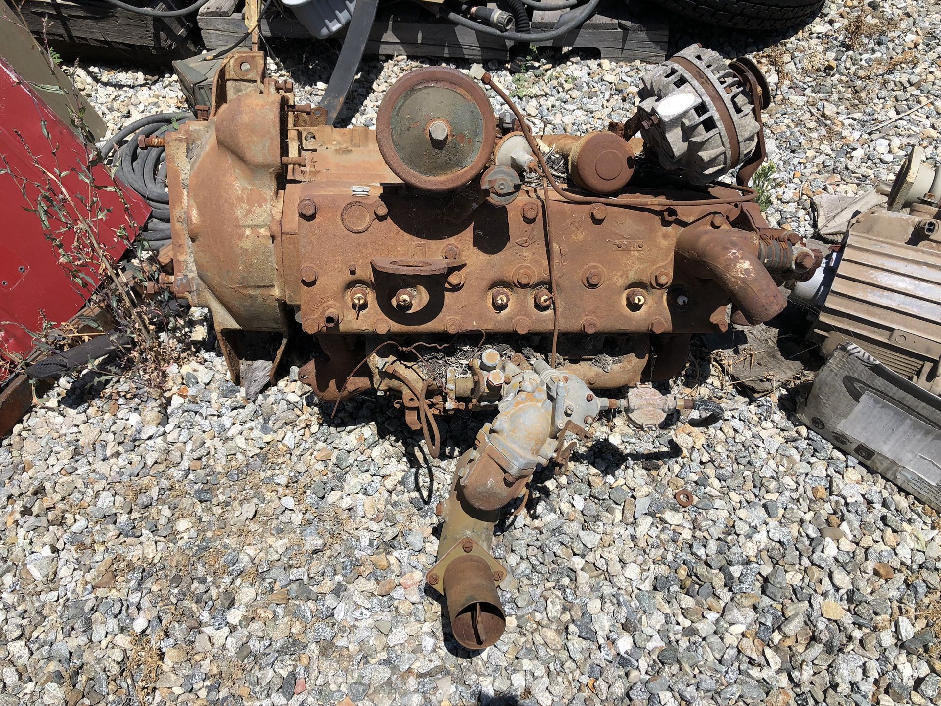 Dodge M37 230 CID. Flat Head Motor.