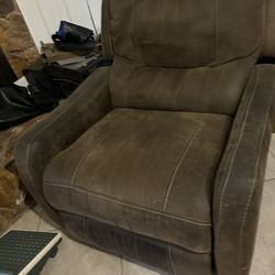 Power Recliner (leather)