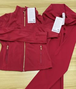 Red Lululemon Set