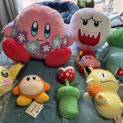 Nintendo And Bandai Plushies Check Description For Prices