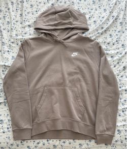 Beige Nike Hoodie