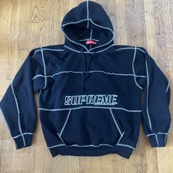 Supreme Cover-Stitch Hoodie