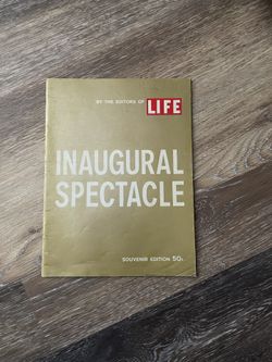 🇺🇸 1961 JFK Inauguration Souvenir – LIFE Magazine Special Edition