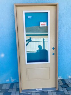 Exterior Glass Door (36” x 80”)