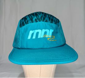 RNNR Distance - Tempo Green Adjustable Running Hat Cap - Chasing Good Times NWOT