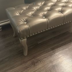 Silver Bench For Sale