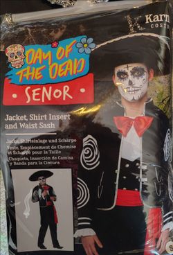 Day of the dead señor costume