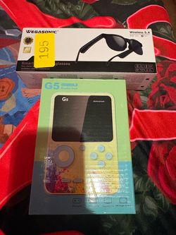 Wegasonic Smart Glasses & G5 Game Box Bundle