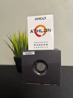 AMD 3000G AM4 CPU with Wriath Spire Cooler!