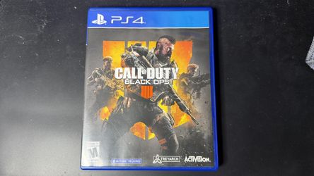 Call of Duty Black Ops 4 PlayStation 4 PS4 - Cleaned & Tested