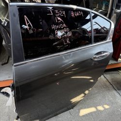 2013 - 2017 Honda Accord Rear Door Driver Side LH Green J324