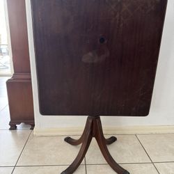 Vintage Tilt Top Table 
