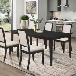 DINING SET 5 Pcs All New In Box Juego De Comedor Mesa Y 4 Sillas Todo Nuevo En Su Caja