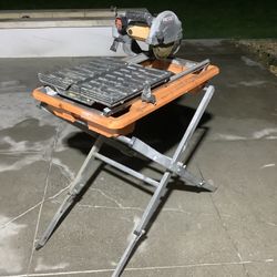Rigid 7” Tile Saw 