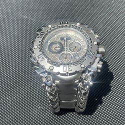 Invicta Reserve Gladiator 34441 1.18 Carat Diamond Swiss Ronda Z60 Caliber
