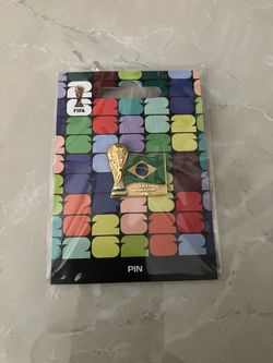 FIFA 2026 World Cup official Brazil pin
