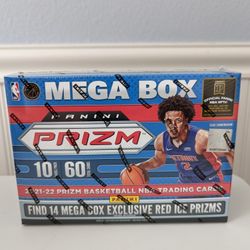 2021-2022 Panini NBA Prizm Mega Box