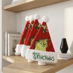 Merry Grinchmas Santa Hats $2 Each