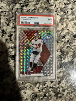 2020 Tom Brady Mosiac PSA 9