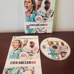 FIFA Soccer 09 (Microsoft Xbox 360) CIB Complete