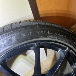 18in Sparco Wheels W/ Michelin Pilost Sport 4/s