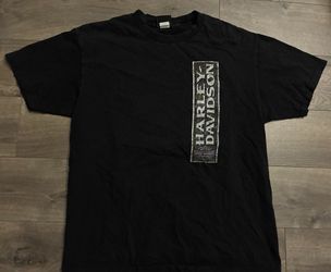 Harley Davidson T-Shirt Cancun Mexico Men's Large Cycles Iguana Nature Lizard