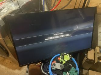 38inch smart vizio tv with brand new mount