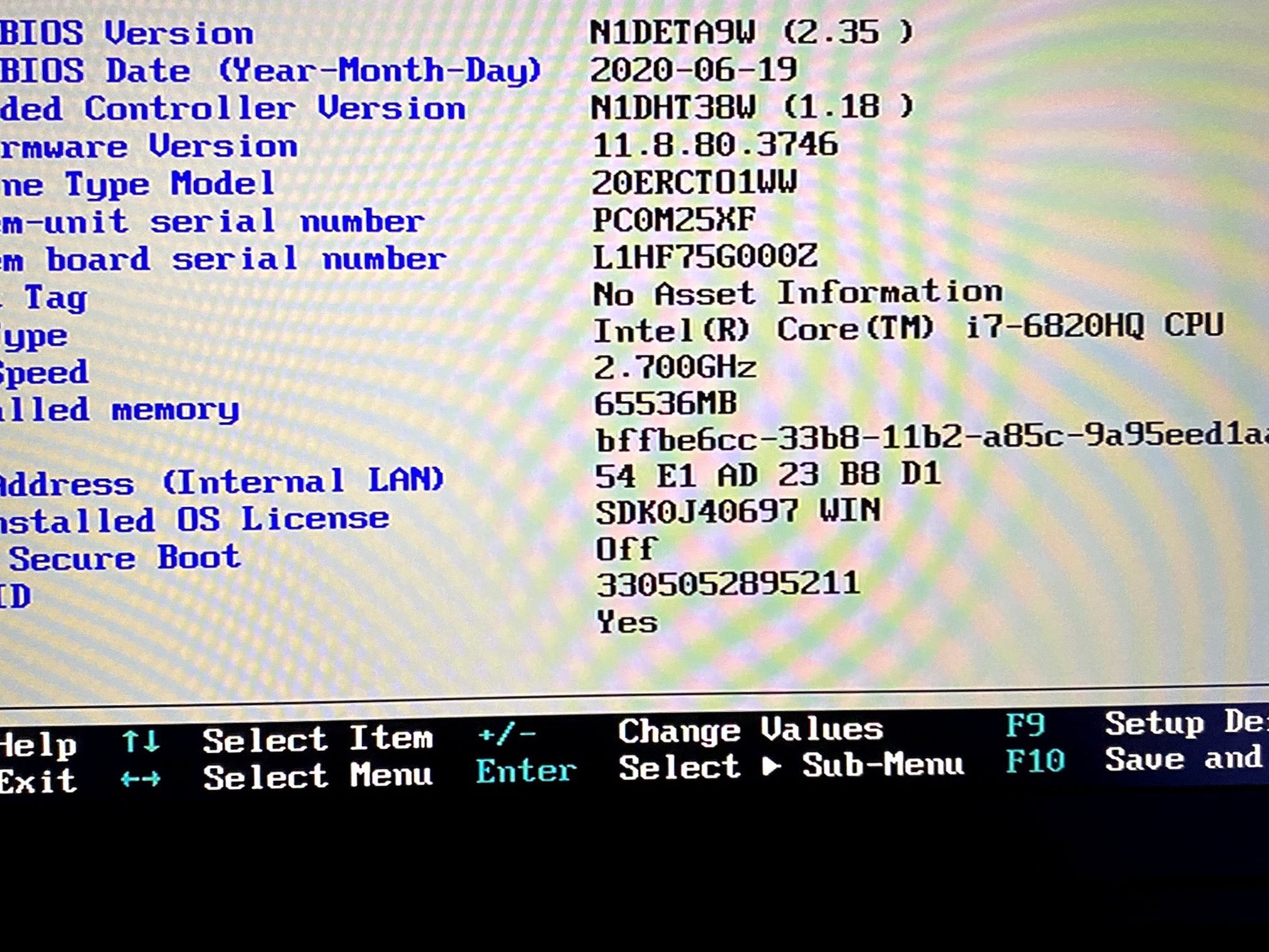 Lenovo ThinkPad P70 17.3" Laptop 2.7GHz i7-6820HQ 48GB RAM 512GB Samsung 850 Pro NVidia Quadro M3000M