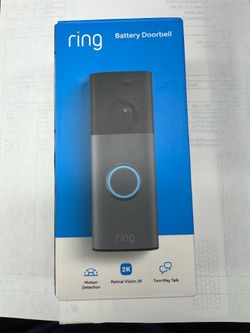 Ring video doorbell