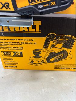 Dewalt 20 V brushless hand planer