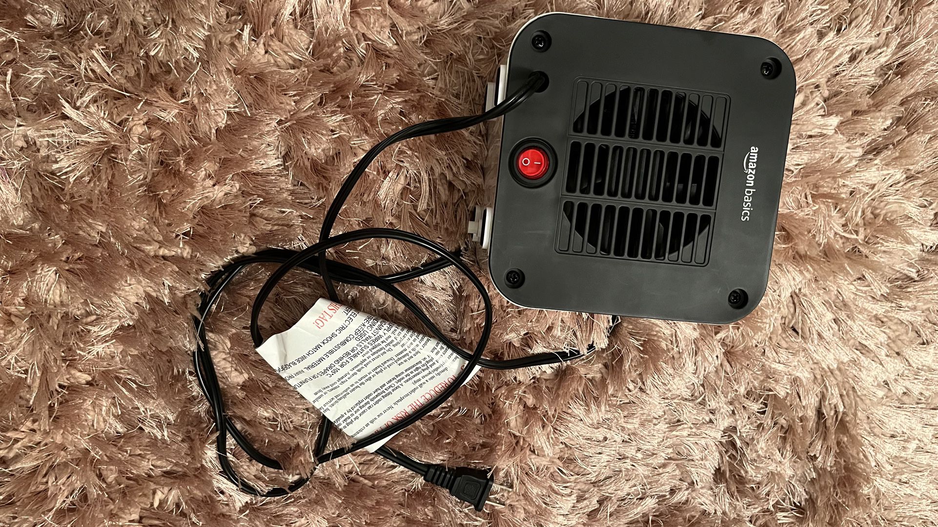 Amazon basics heater